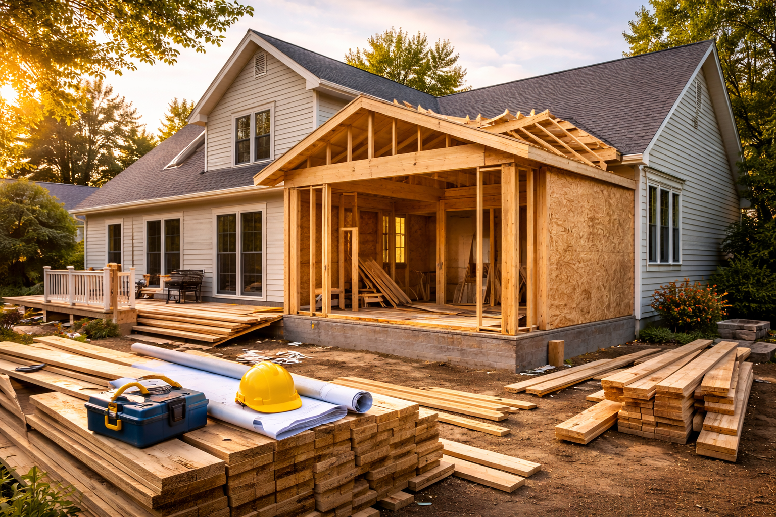 Rashid Construction - how much does a home addition cost in milford, mi?